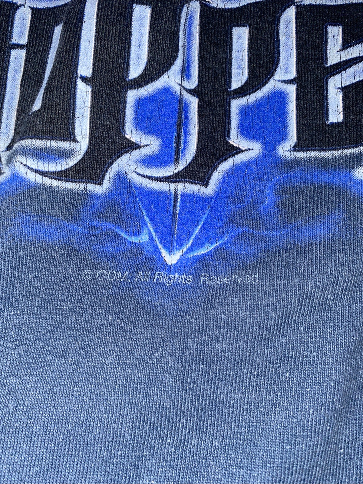Vintage Y2K Orange County Chopper OCC T-Shirt Mens XL Motorcycle Sword Biker Tee