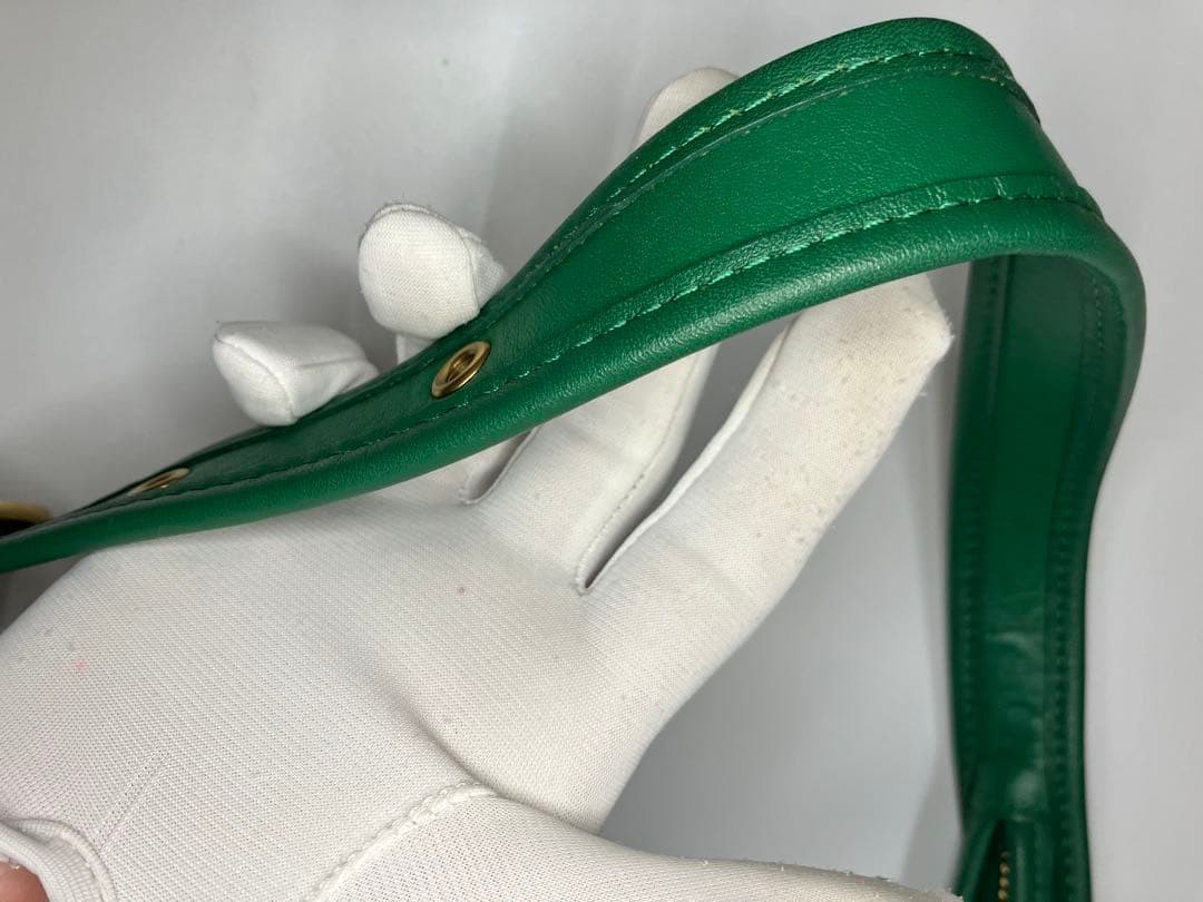 [Excellent Condition] COACH Ergo Shoulder Bag, Green, Ergo33