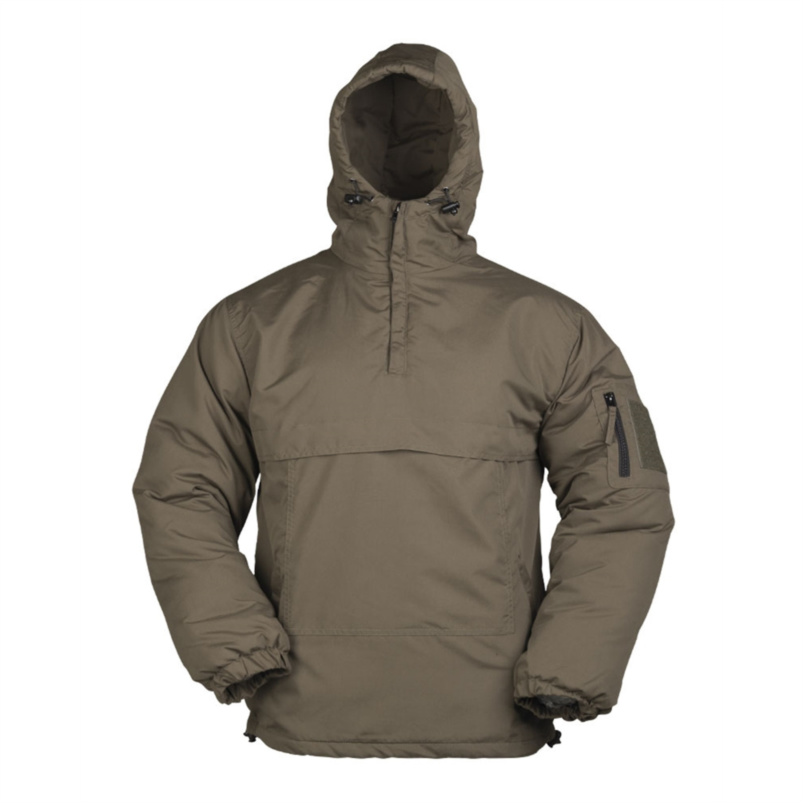 Mil-Tec Winter Combat Jacket Tactical Anorak Fleece Lining Windproof Olive