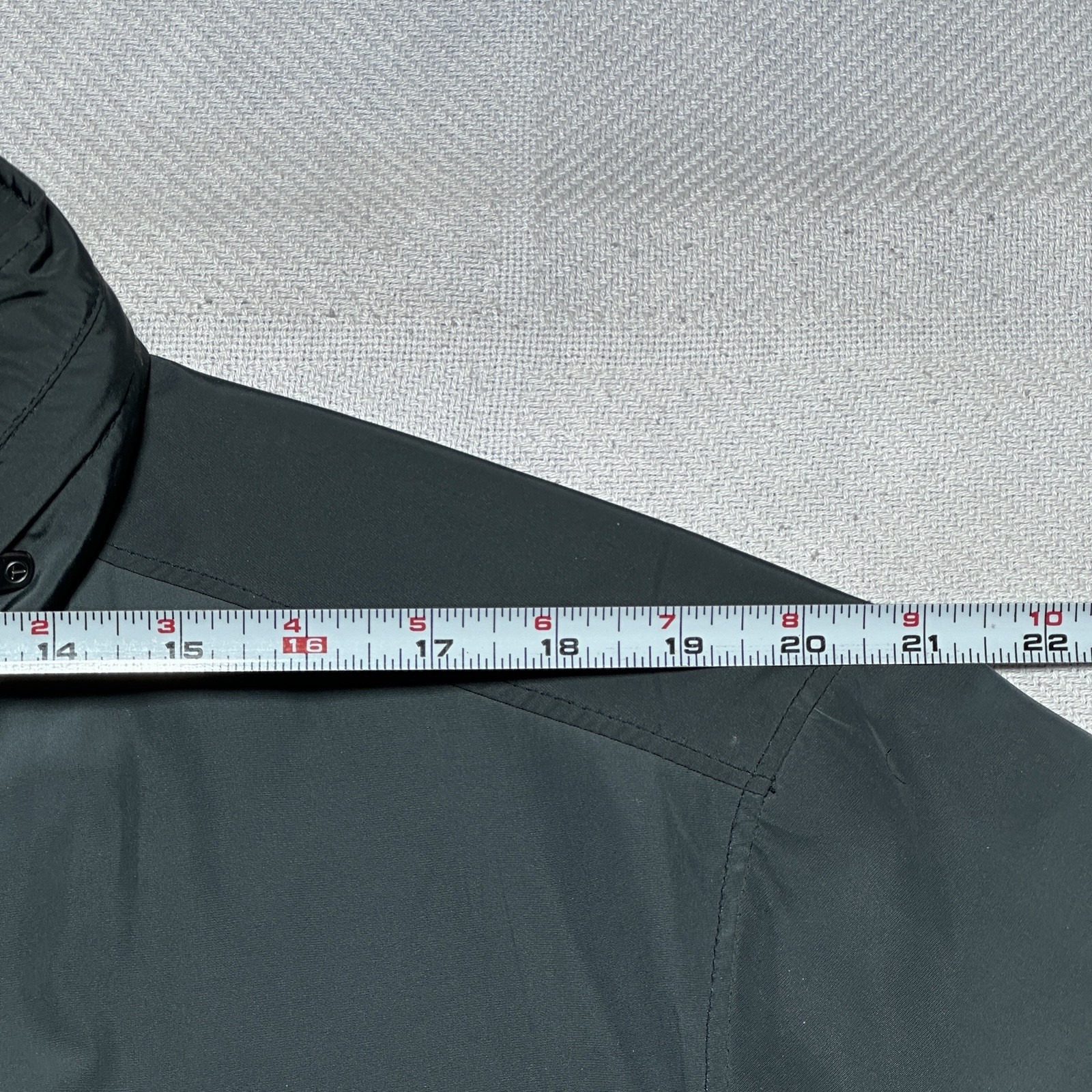 Tumi T-Tech Jacket Mens Size XL Full Zip Windbreaker Iridescent Dark Green