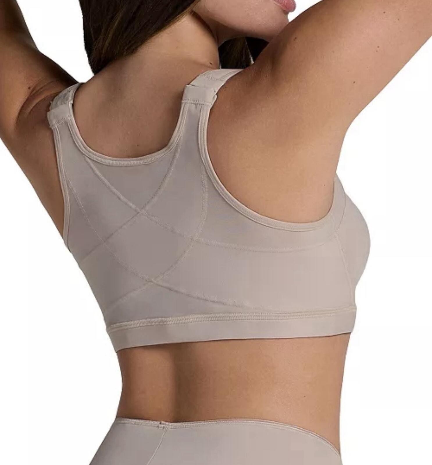 Leonisa Multi-Functional Back Posture Support Wire-Free Pad-Free Women’s Bra NWT