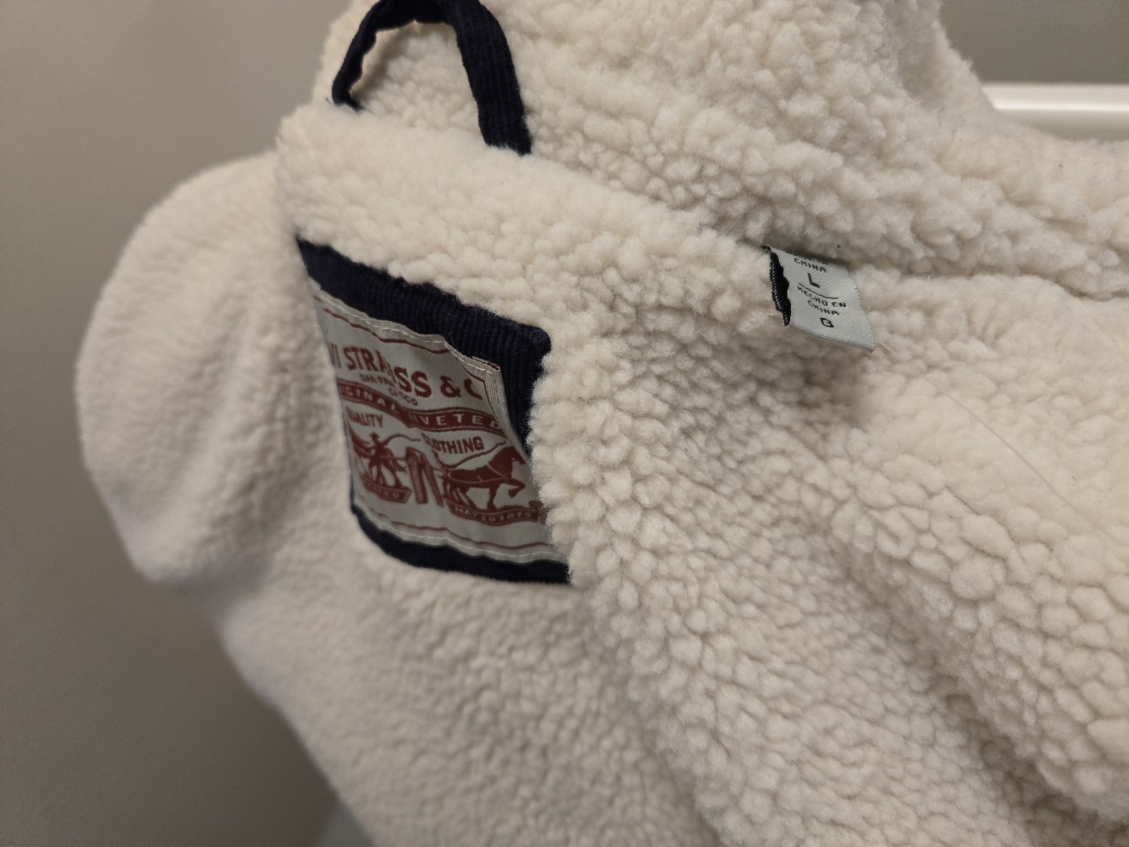 Levi’s corduroy sharpa winter jacket