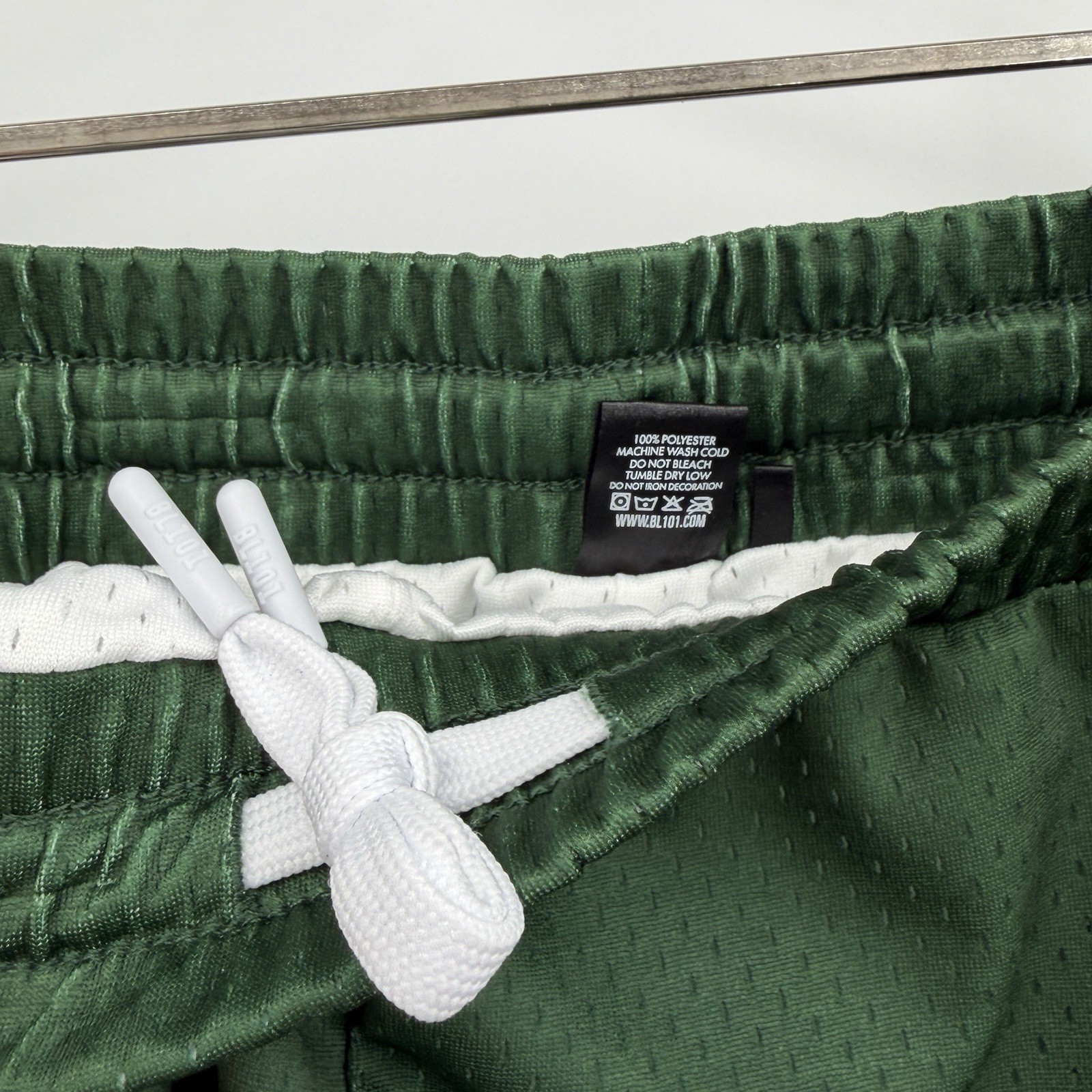 Baseball Lifestyle 101 Mesh Athletic Shorts sz L Large Men’s Forest Green