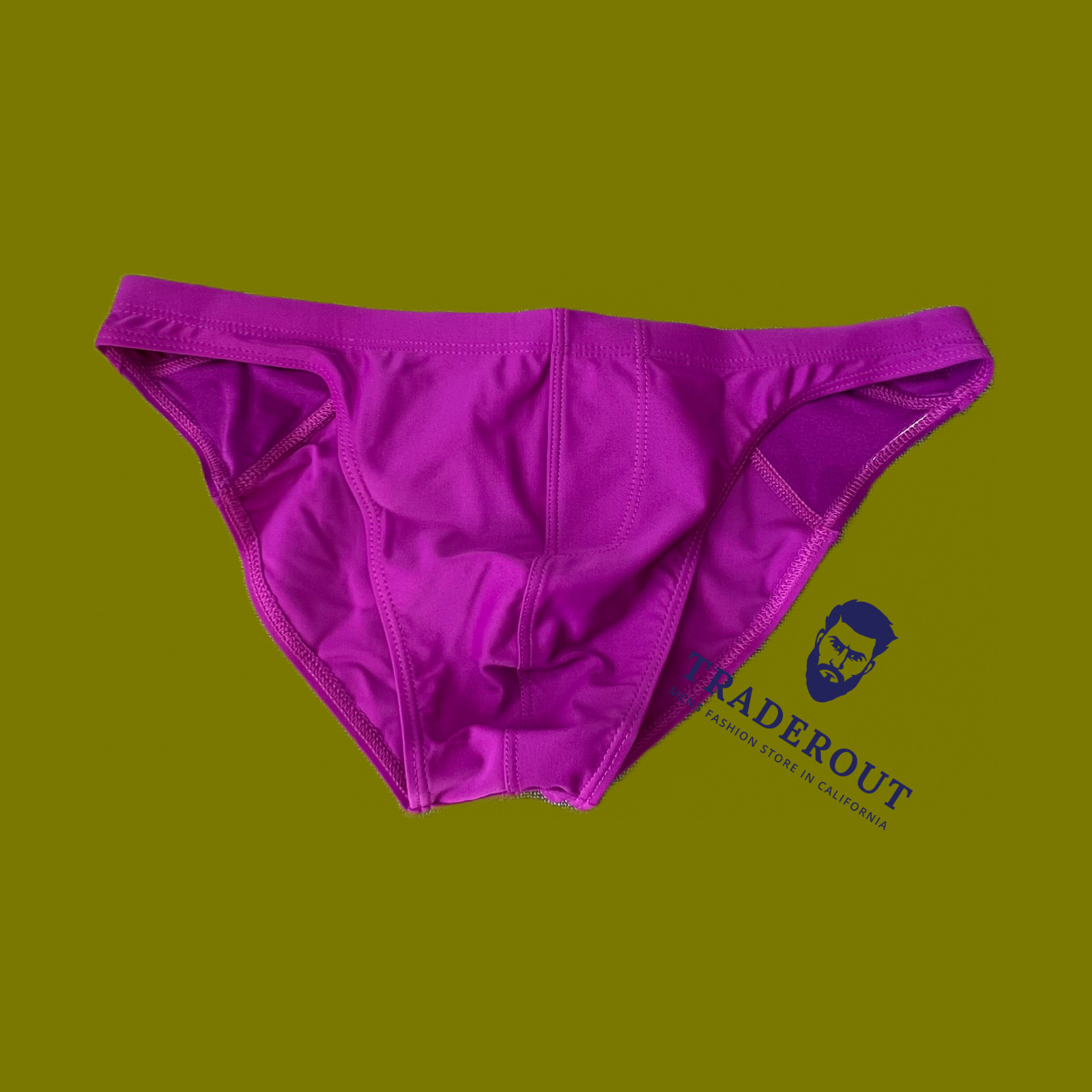 Rufskin Men hibiscus pink Vasco Cheeky swim bikini swimwear size S M L