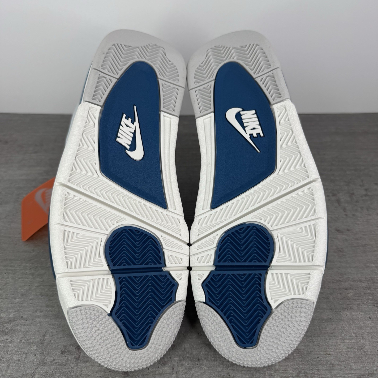 Nike Air Jordan 4 Retro ‘Military Blue’ – Men’s Size 8 – FV5029-141 White/Blue