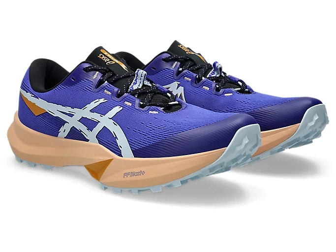 ASICS Fuji Lite 6 1011C086 400 Cobalt Burst Cool Grey Trail Running Shoes