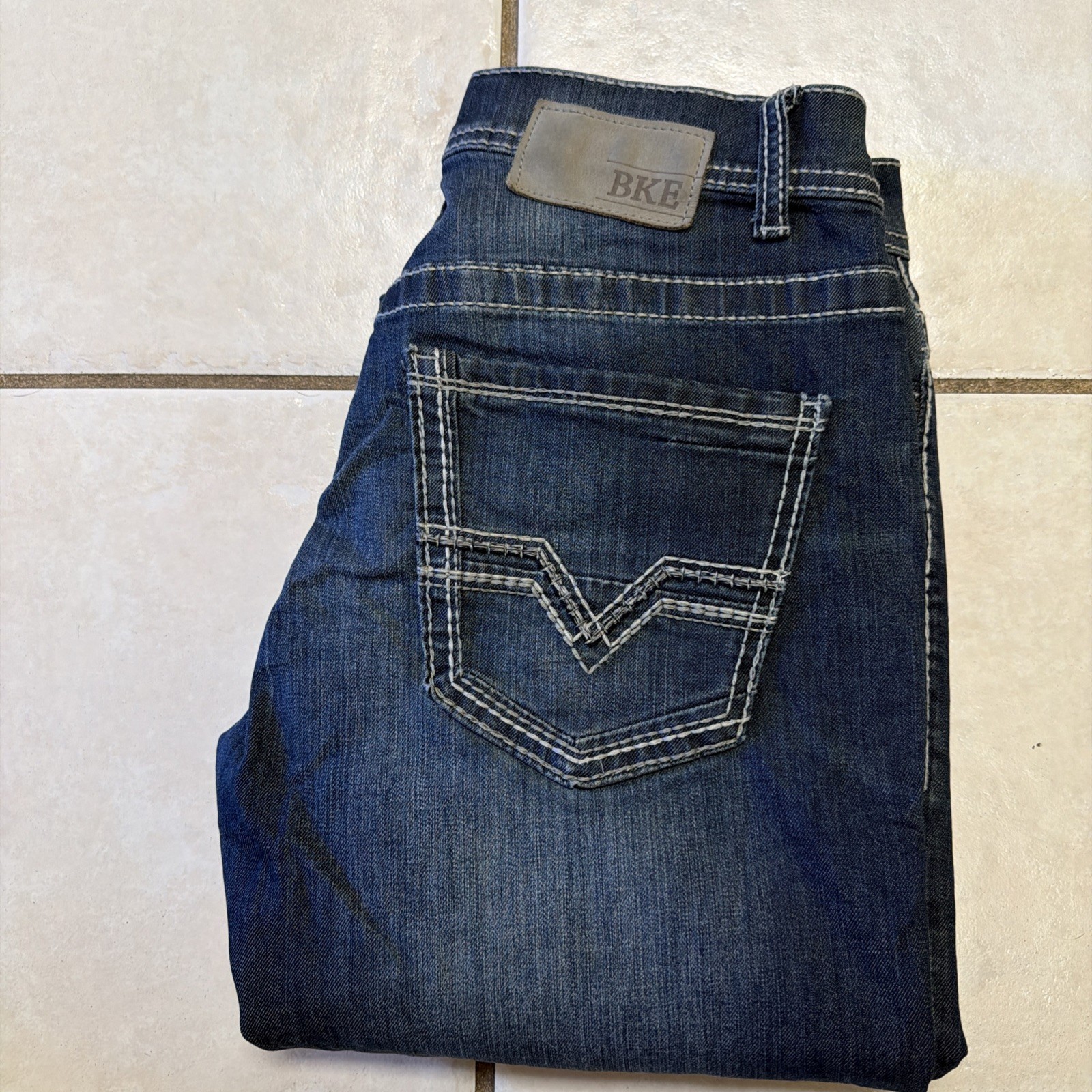 NWOT BKE Aiden Bootcut Jeans Men’s 29R Blue Denim Stretch ABP21169