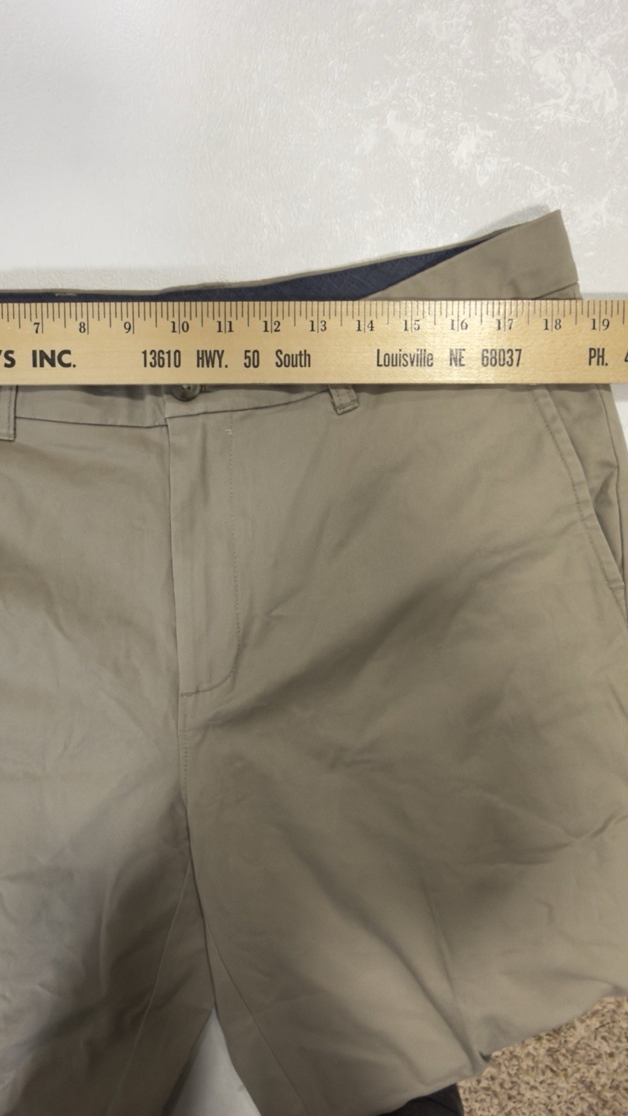 Dillard’s Rowm Pants Men 38X30 Chino Stretch Fabric 98% Cotton 2% Spandex NWT