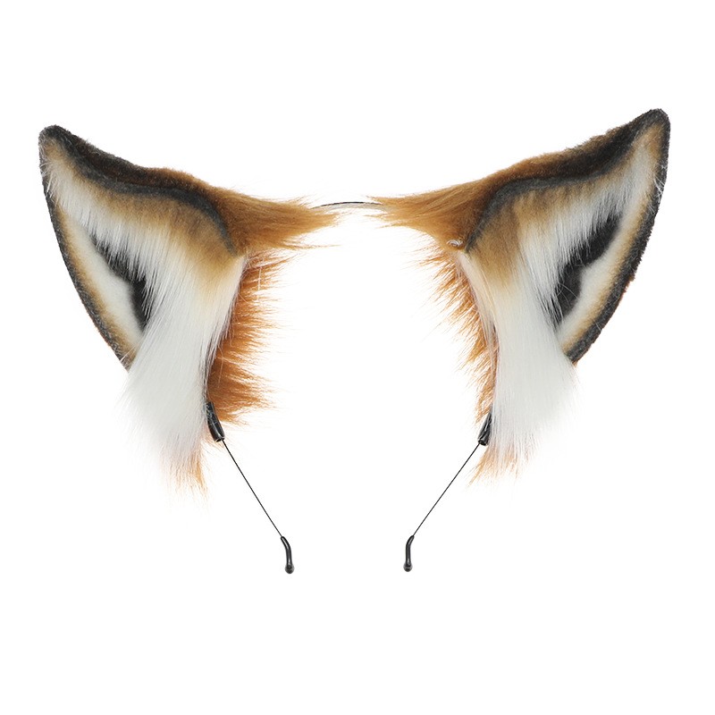 Handmade Fox Nick Ear Headband Husky Tail Ear Cosplay Exotic