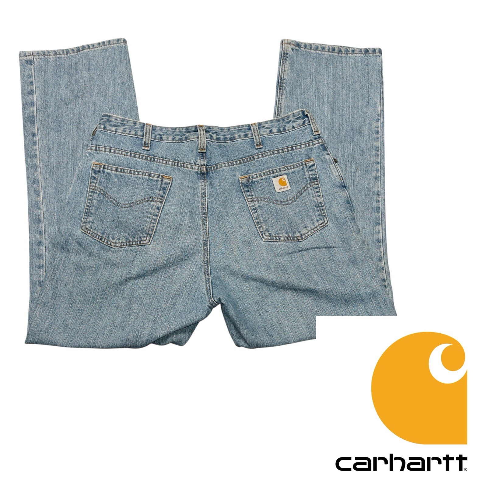 Carhartt WB160-AIO Womens 16×32 Jeans Workwear Western Outdoors Denim