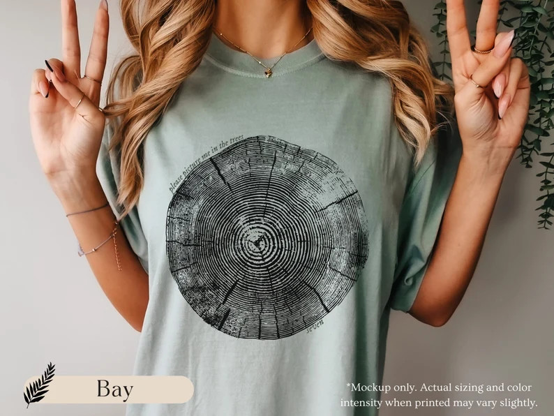 Picture Me In The Trees Minimalist Comfort Tee