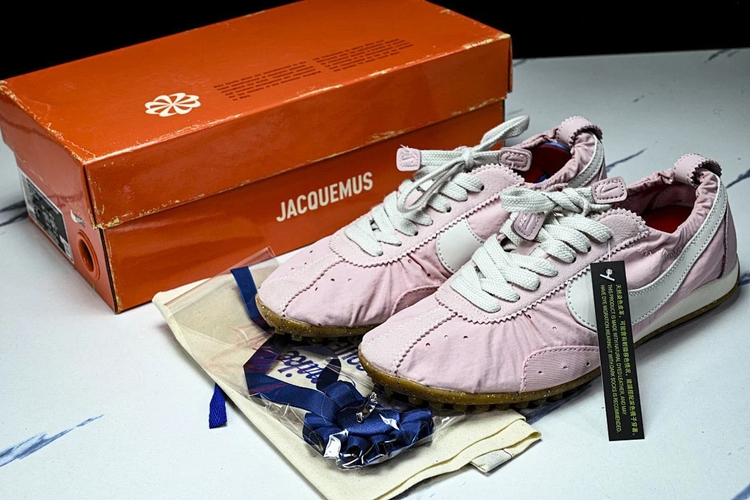 NK Moon Shoe SP Jacquemus Aluminum Pink HV8547-601 Athletic shoes Size 4-11