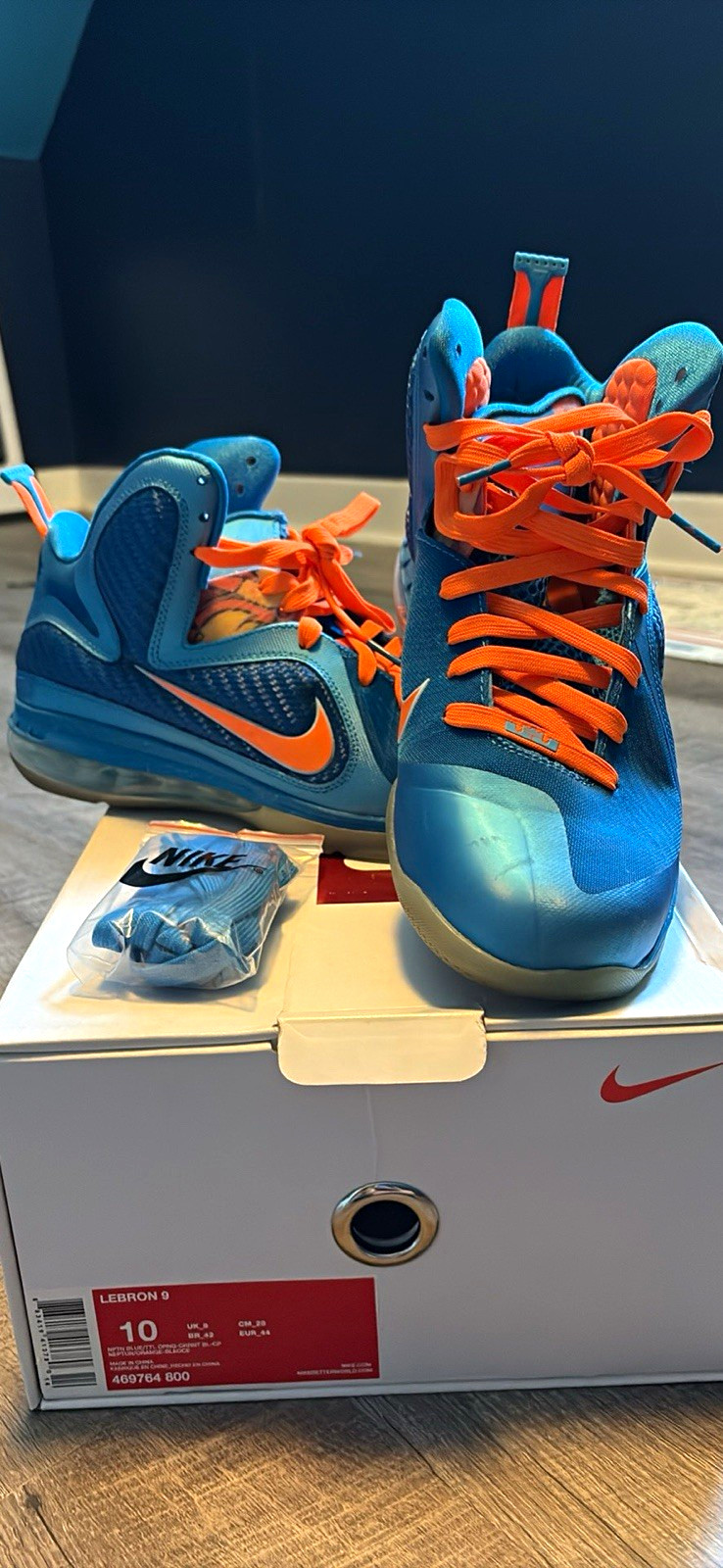 Nike LeBron 9 China High Top Basketball Shoes Sz 10