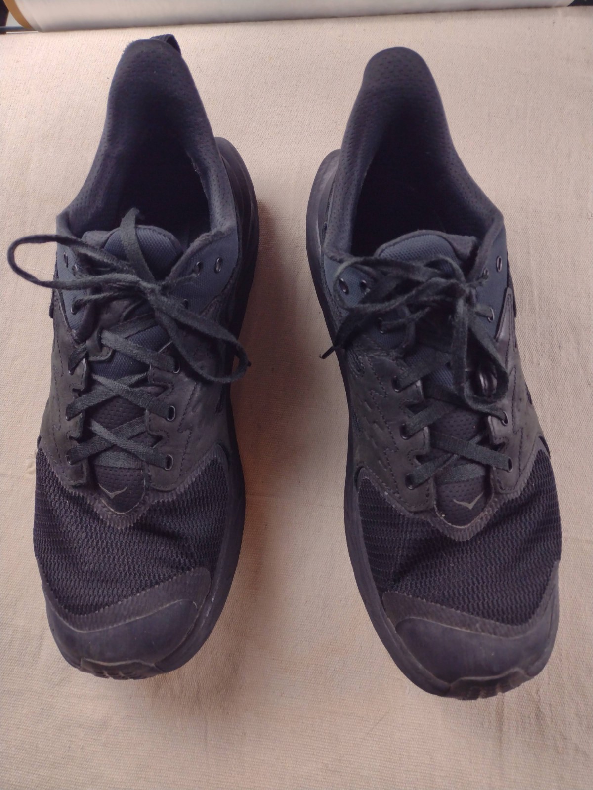 Hoka One Anacapa 2 Low GTX Shoes Mens Size 14D Black Sneakers 1141632F BBLC