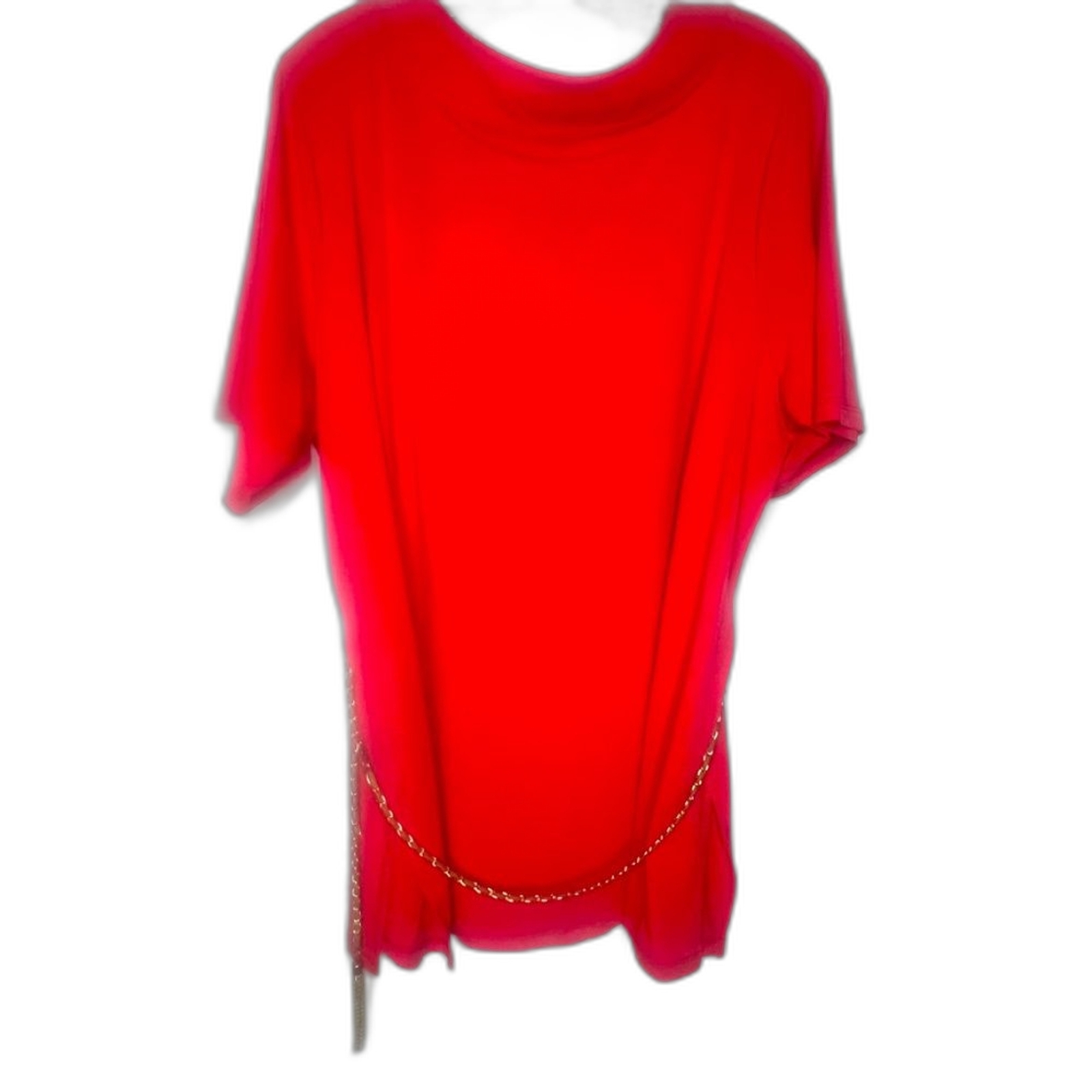 Dennis By Basso Rose Red Blouse
