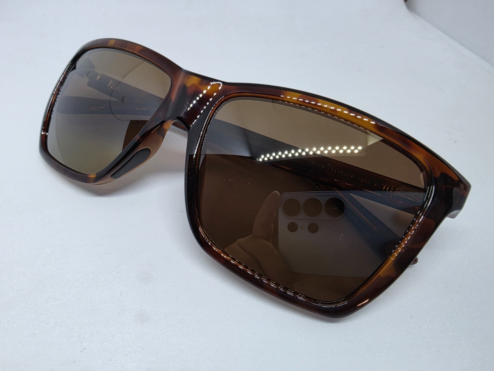 NEW Maui Jim Cruzem Brown Tortoise Polarized HCL Bronze Lens Sunglasses MJ864-10