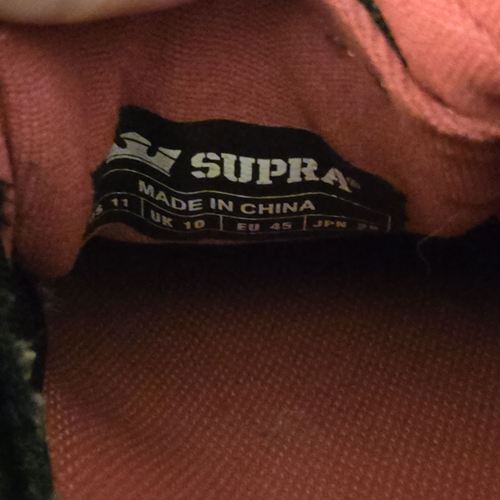 Size 11 Supra Skytop III 3 Mid Top Sneakers Pink Grey Chad Muska Y2K