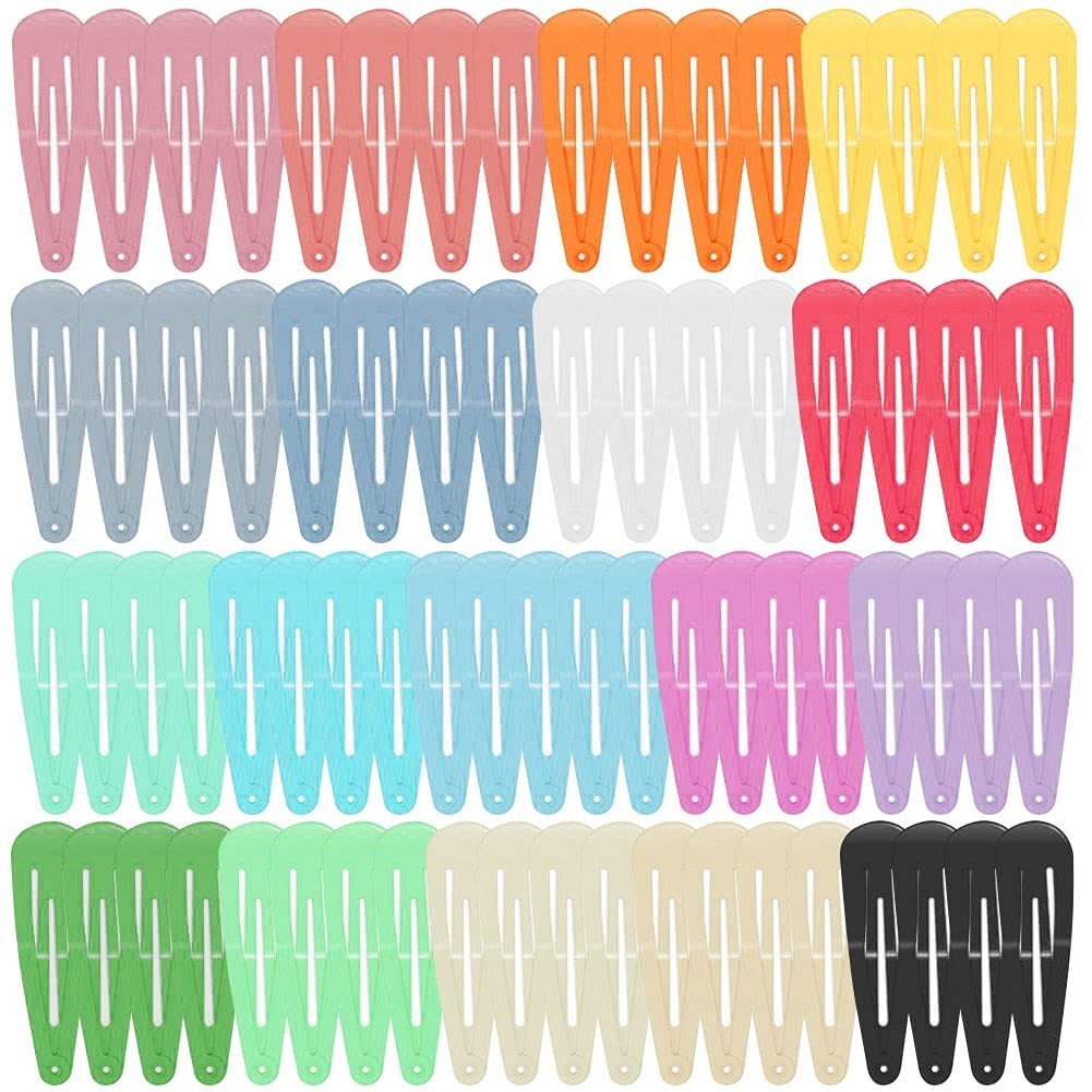 Charming 80-Piece Hair Clip Set – Assorted Colors, Ideal for Kids and Adults