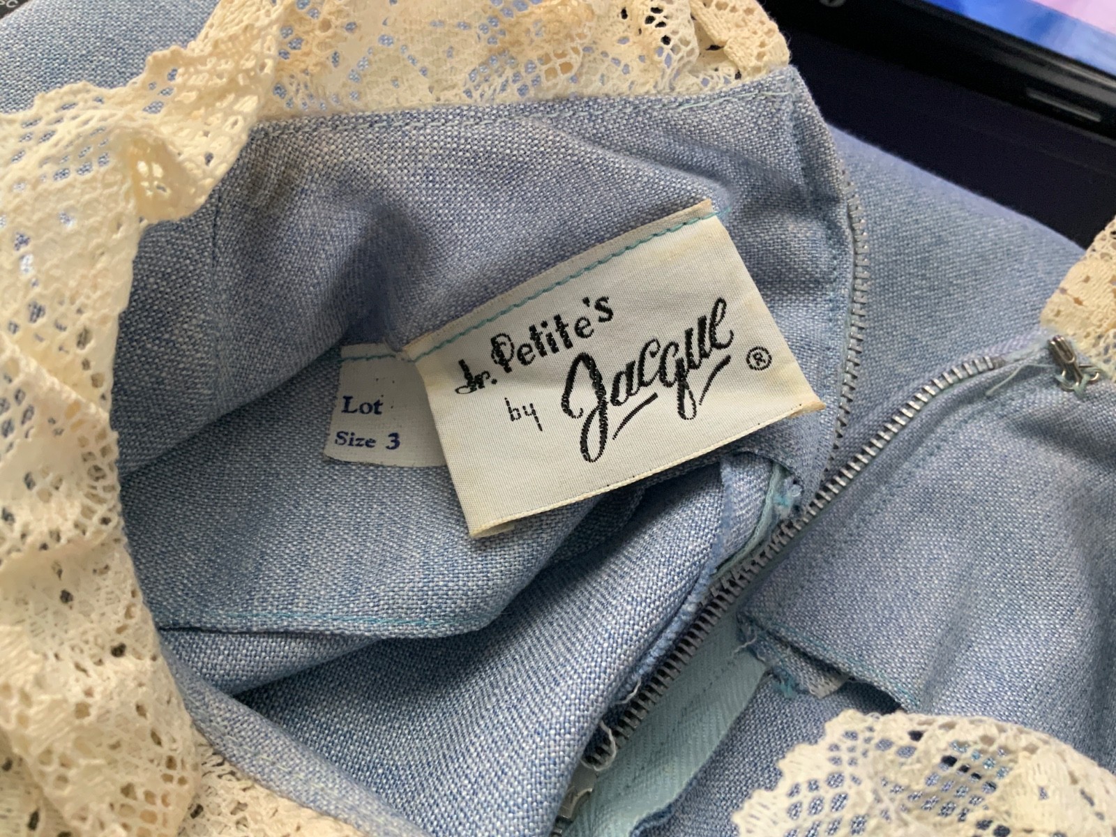 VINTAGE Jr PETITES by JACQUE WOMENS JUNIOR SIZE 3 DRESS, 1960’s, VERNETA’S SHOP
