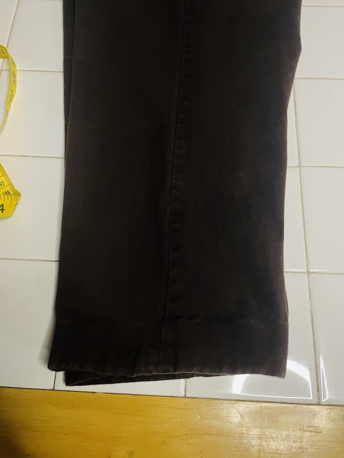 Lee Comfort Stretch Womens Jeans Brown Size 18 Short Measurements In Pictures