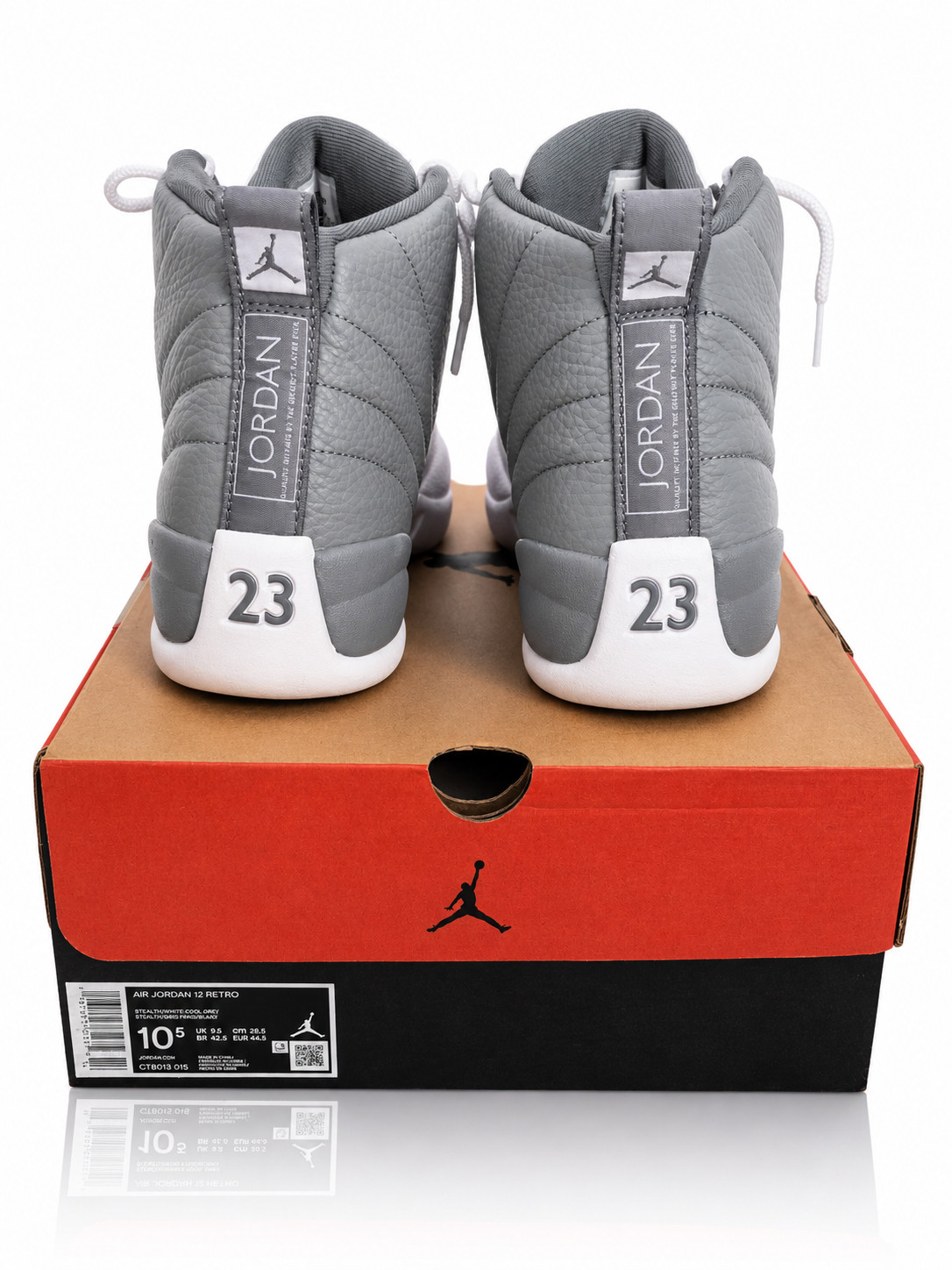 Jordan 12 Stealth 2022 Size 10.5 Og Box Slightly Used