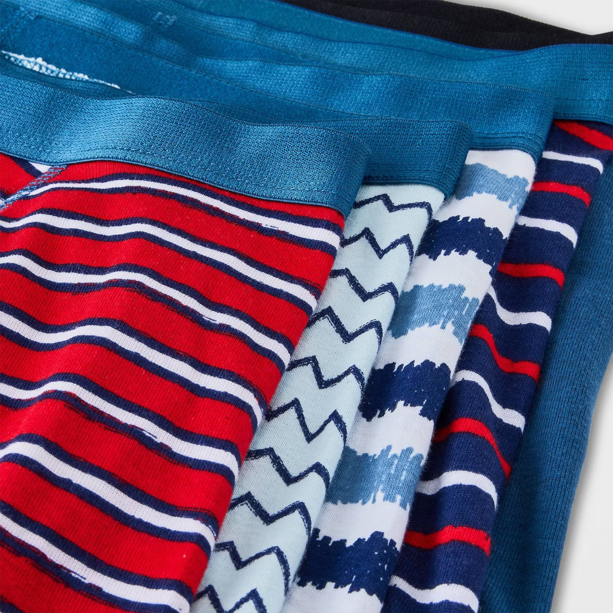 10 Pack Cat & Jack Underwear Boys Size Medium 8 Cotton Boxer Briefs 66-74 LBS
