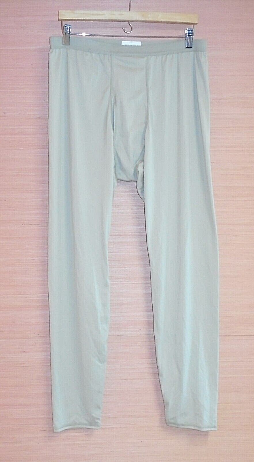 USGI Desert Tan Light Silk Weight L1 Cold Weather Drawers Polartec All Sizes