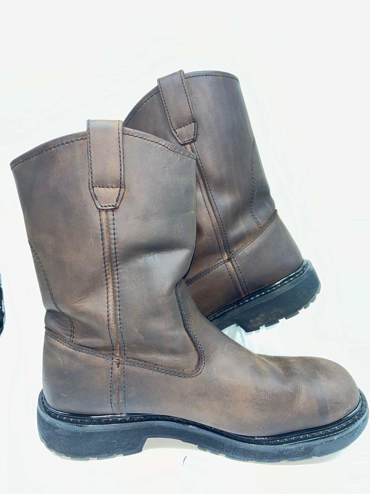 Wolverine Floorhand Wellinton Men`s Work Boots W04727 Dark Brown Size 11.5 EW