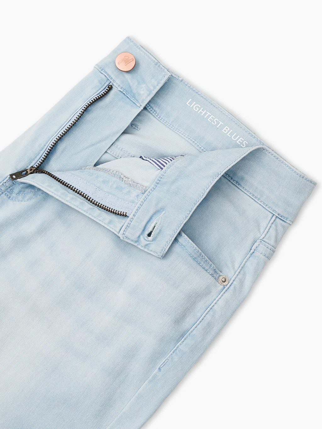 Mugsy Lightest Blues Jeans Mens 36 Waist 34 Length Lightweight Denim