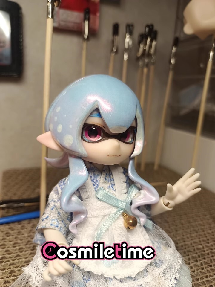 Splatoon Handmade OB11 GSC Faceplates Octopus BJD Doll Accessories Collection YZ
