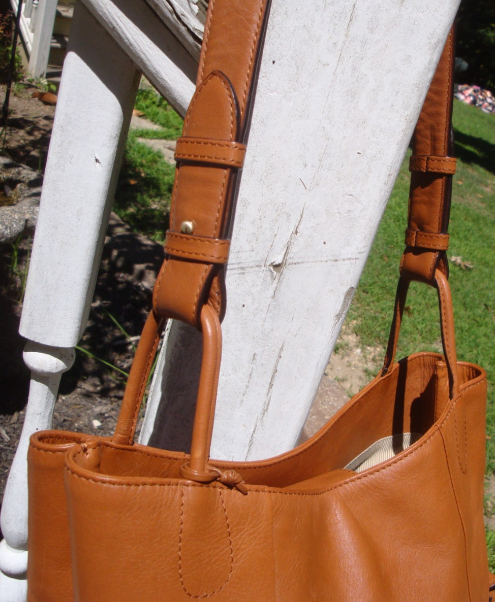 RADLEY LONDON Light Brown Leather Hoho Handbag Shoulderbag Large Tote Purse Boho