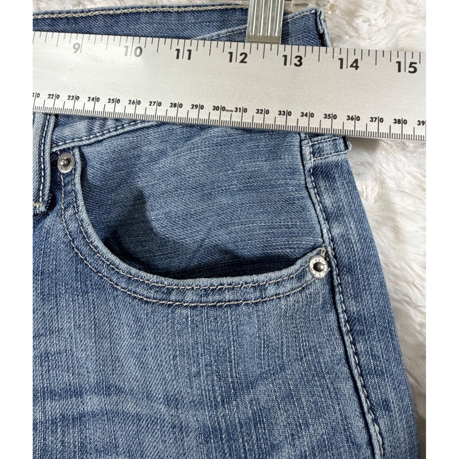 Levis 511 Slim Straight Fit Mens Medium Wash Denim Size 28×30 Jeans