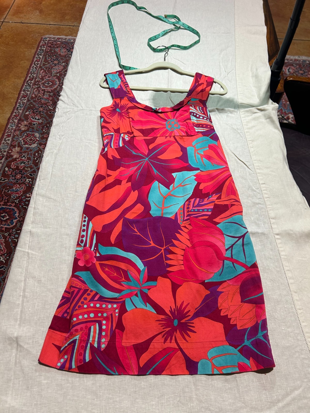 Weekend by Max Mara Floral Tropical Dress Size US 6/ IT 42/ UK 10