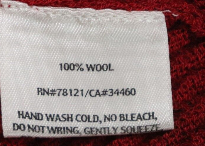 Eileen Fisher All Wool Cardigan Womens 1X Red Knit Open Draped Textured Sweater