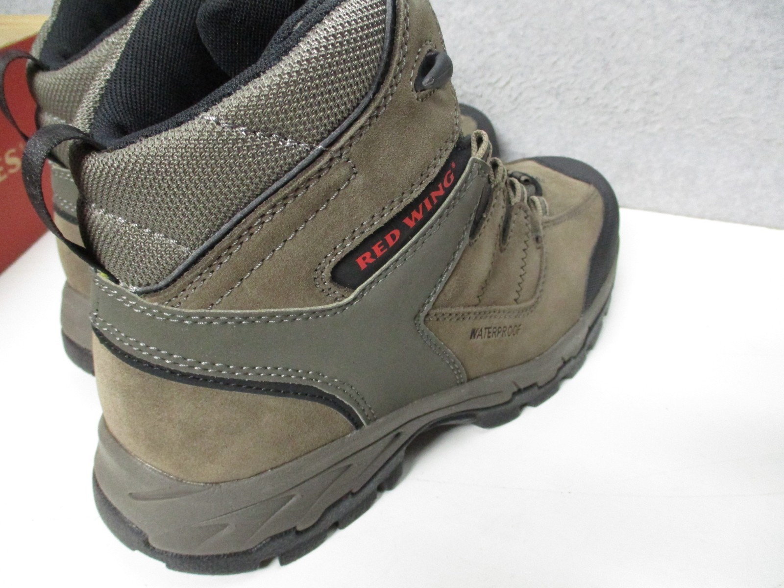 Red Wing Steel Toe Boots Waterproof 6670 Brown Work Mens Sz 11.5 D