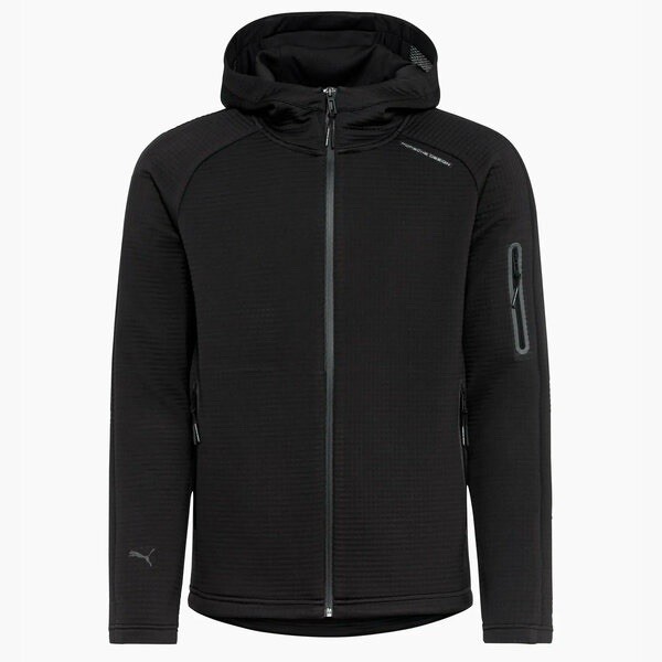 Porsche Design x PUMA Men’s Full Zip Hooded Jacket w/ Zipped Pockets Size M