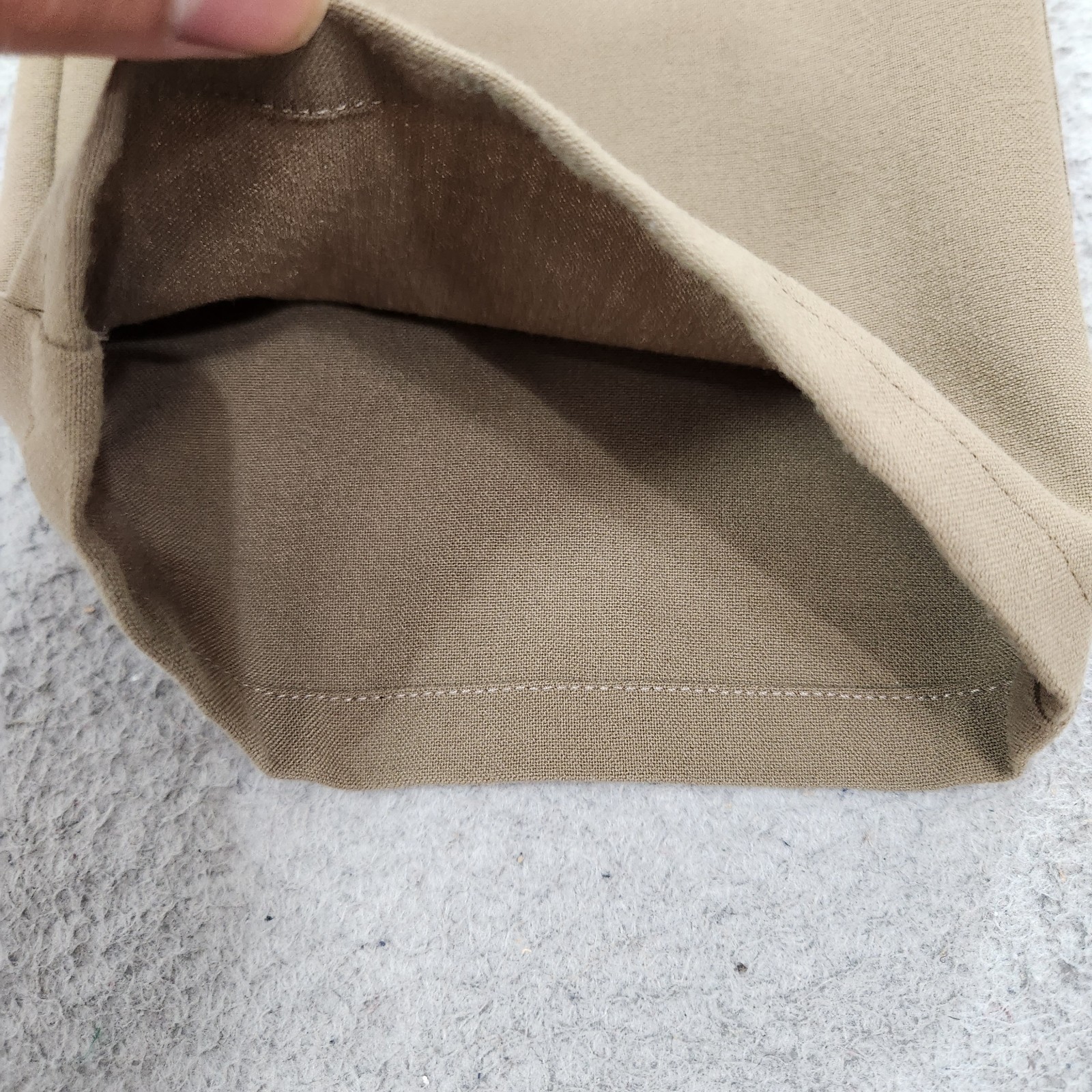 Alberto Pants Mens 30×32 (Fits 31×30) Brown Stone Chino Modern Fit Ceramica