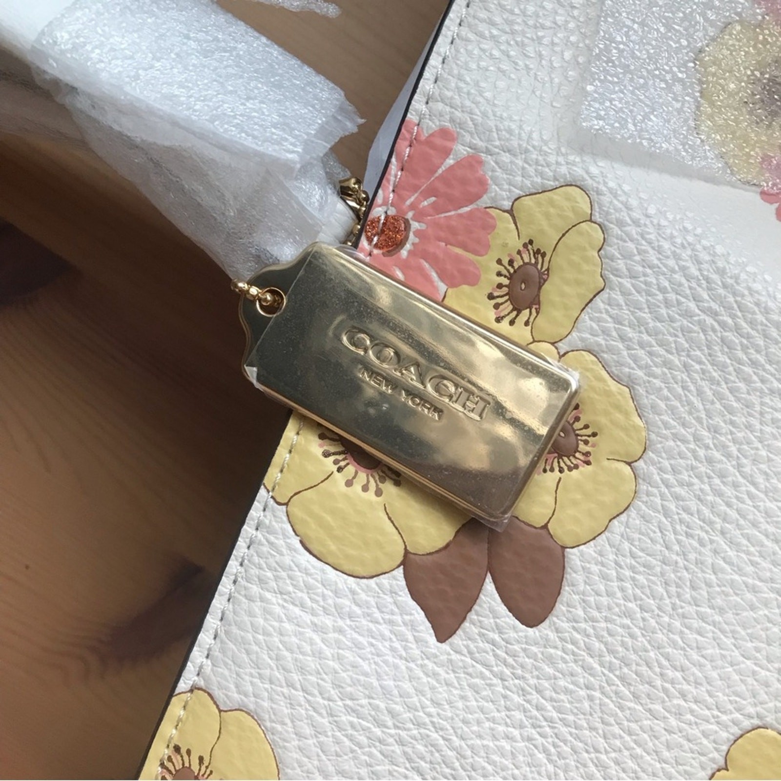 NWT 🌿🌺 Coach Andy Tote With Floral Cluster Print