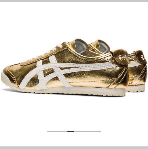 Onitsuka Tiger Mexico 66 GOLD WHITE 1183B566 201 Sneakers From JAPAN NNT