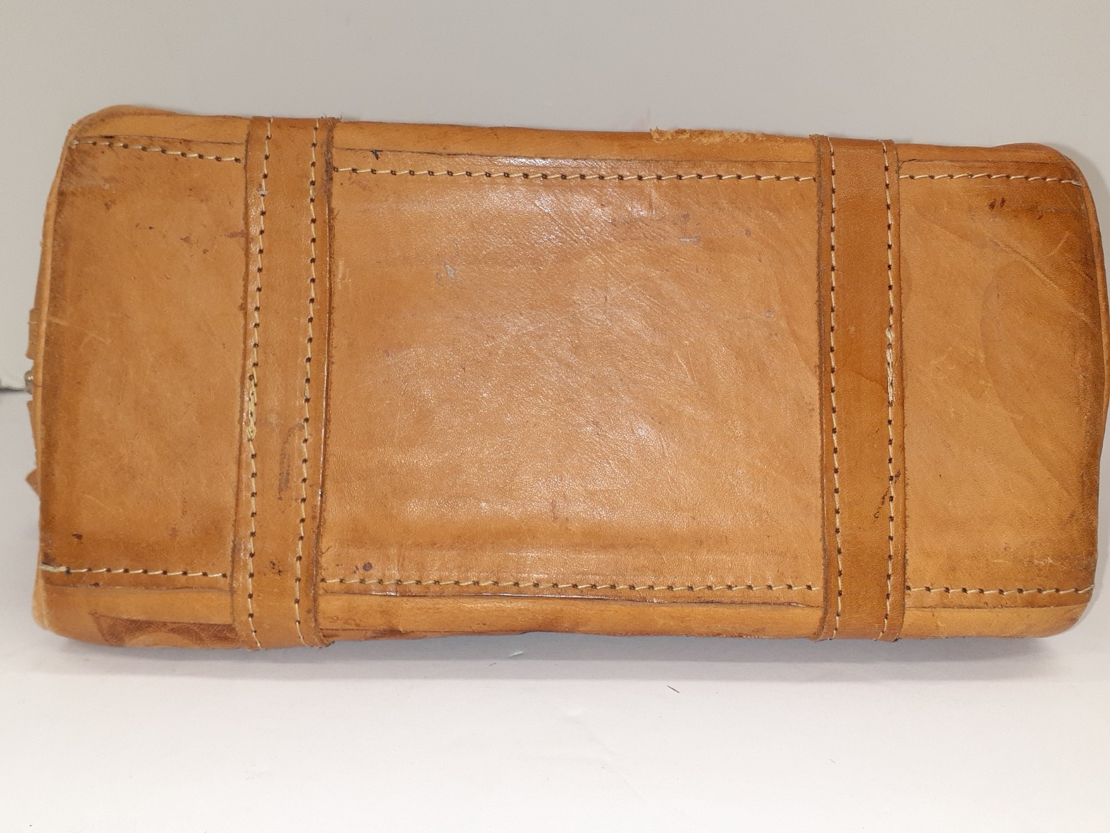 VTG FORCE TEN CLASSIC Handmade Tooled Leather Purse Paraguay