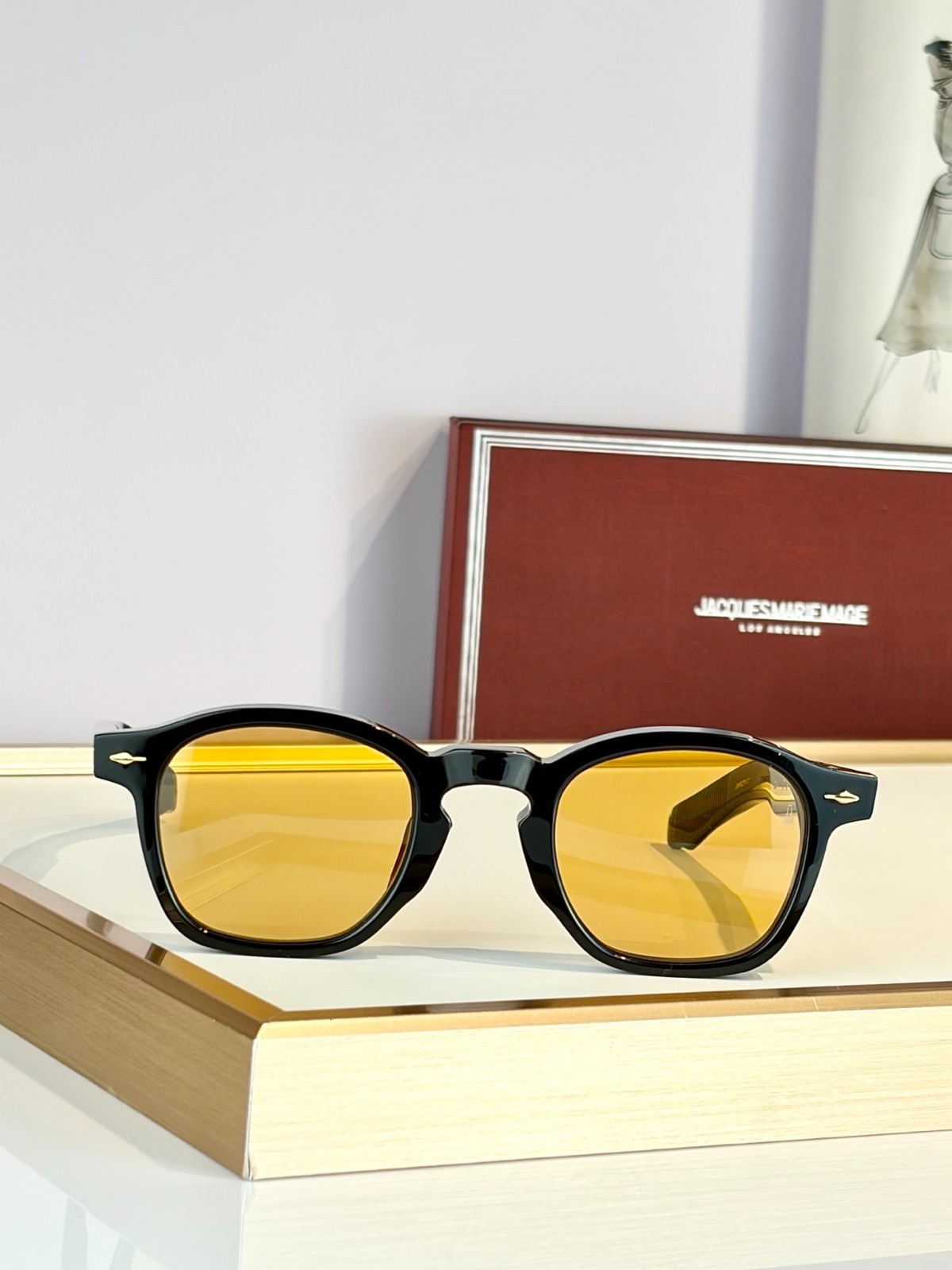 Jacques Marie Mage Model ZEPHIRIN Sunglasses Size 44口25-146 Multiple Colors