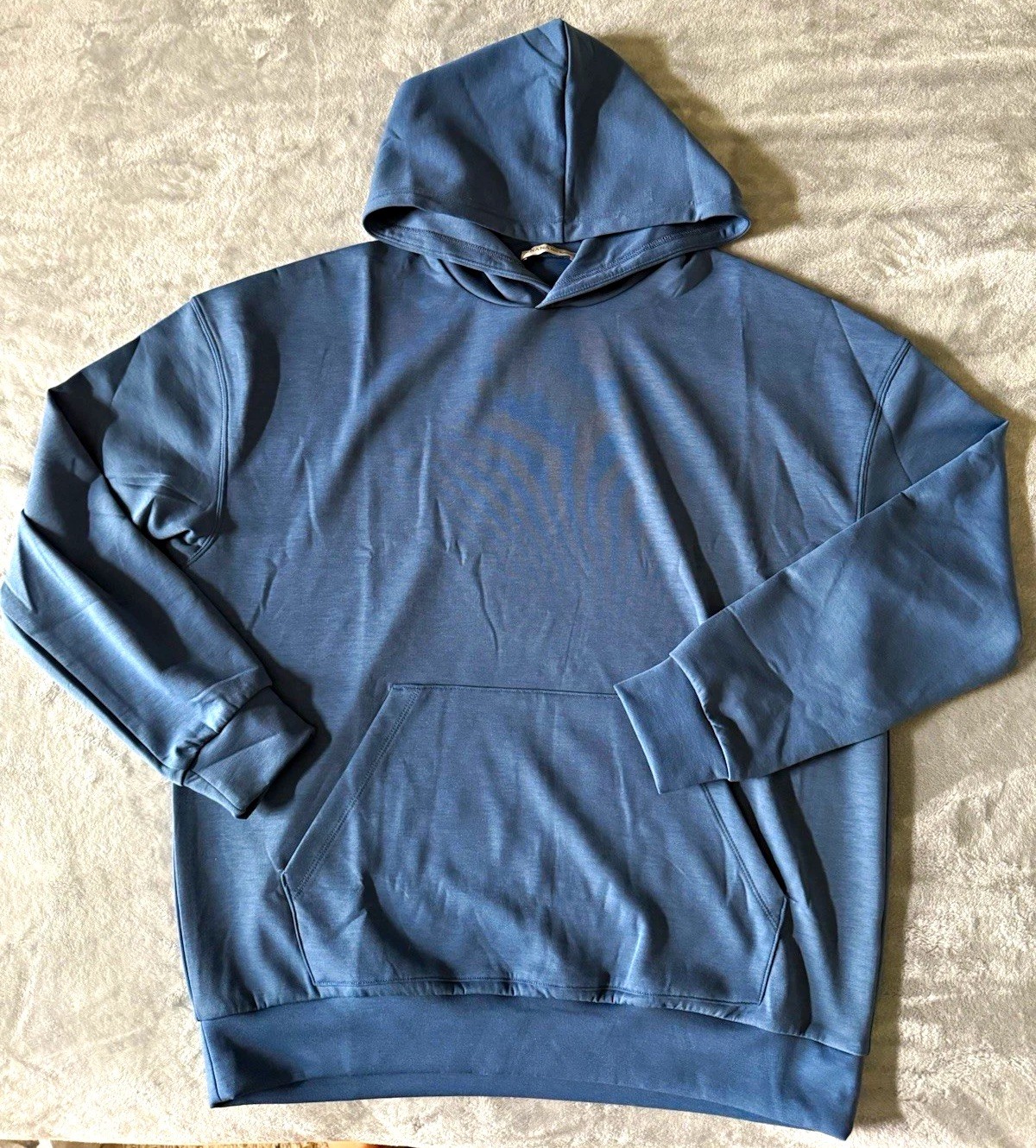 ZENANA Women’s Scuba Oversized Hoodie w/ Kangaroo Pocket S/M