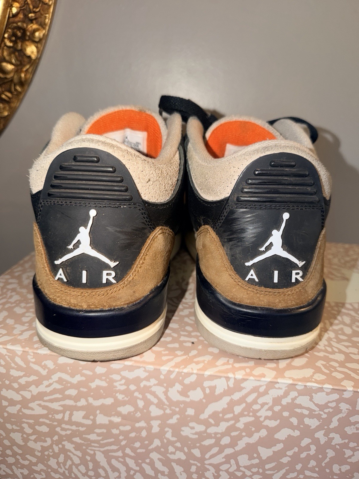 Nike Air Jordan 3 Retro Desert Elephant Shoes Mens Sz 8 CT8532-008 Shoes W/ Box
