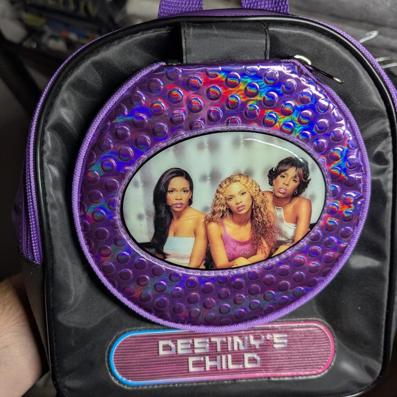Vintage 2001 Destiny’s Child CD Case Mini Backpack