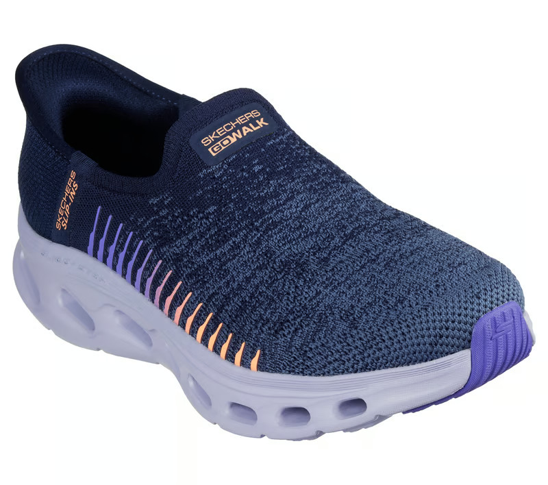 Skechers Shoes Women Slip ins Go Walk Glide Step Wide Fit Comfort Casual 125117
