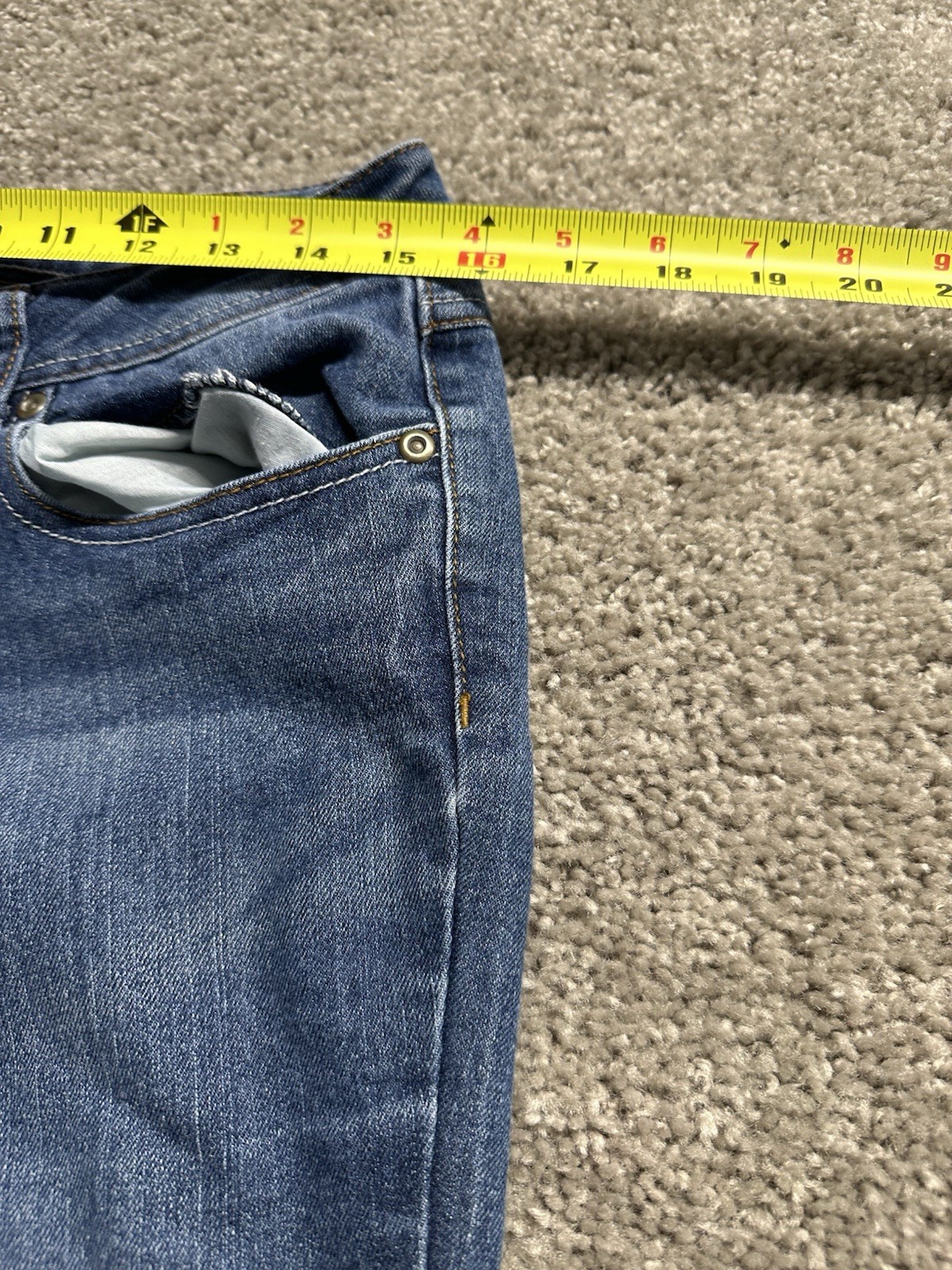 Y2k SO Low Rise Flare Bootcut Jeans Size 9 Low Rise Dark Wash 2000s Cute