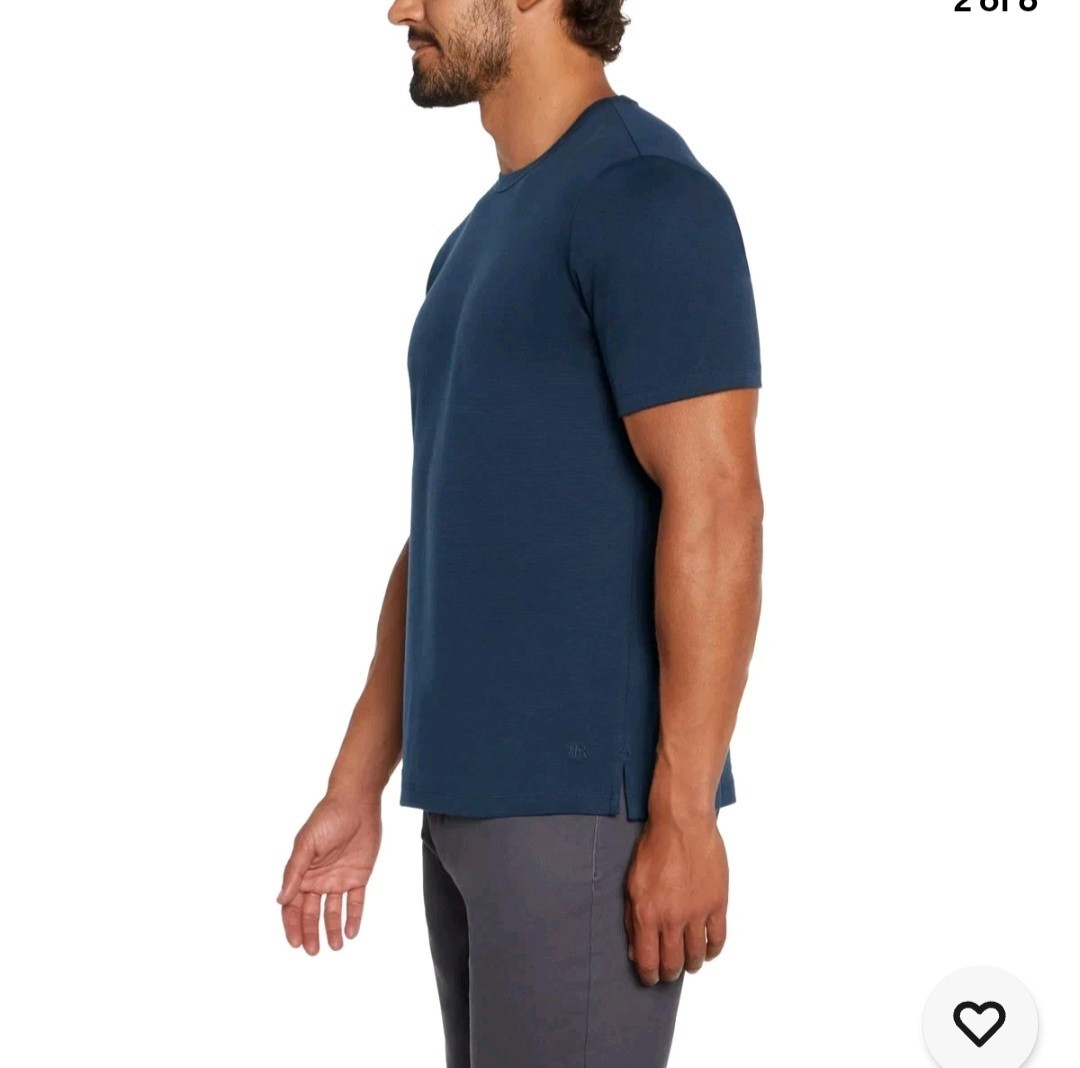 Banana Republic Men’s Luxe Touch Tee Navy Blue T-Shirt Size M NWT