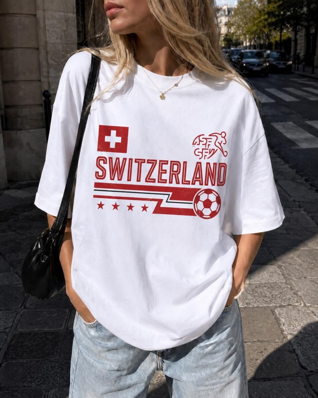 Switzerland Soccer Graphic Tee, Swiss Football Fan Shirt, Vtg Switzerland Shirt