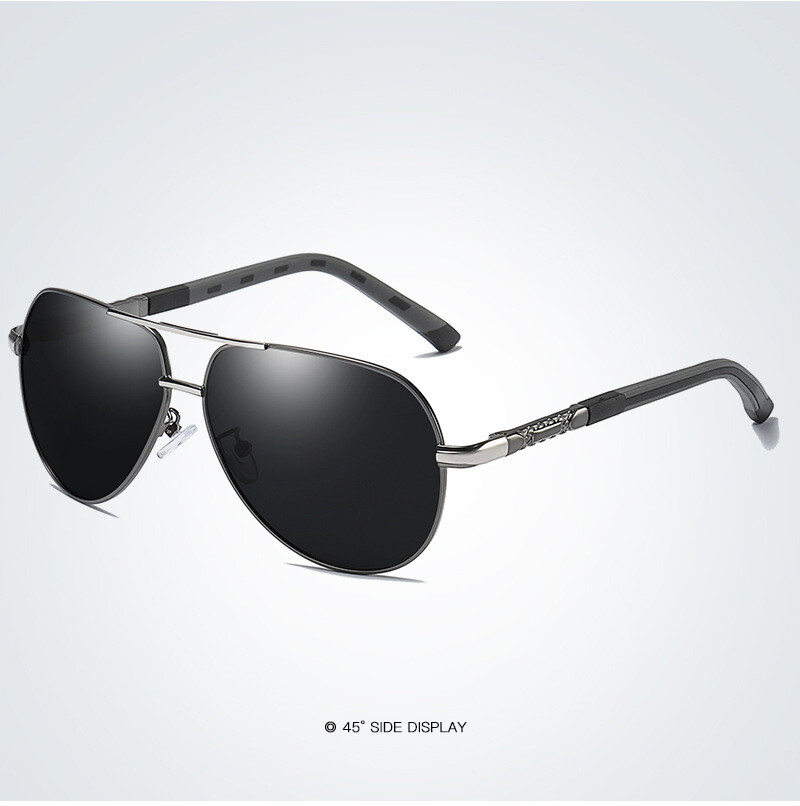 Aluminium Polarized Pilot Sunglasses Mens Driving Fishing Shades Glasses Eyewear