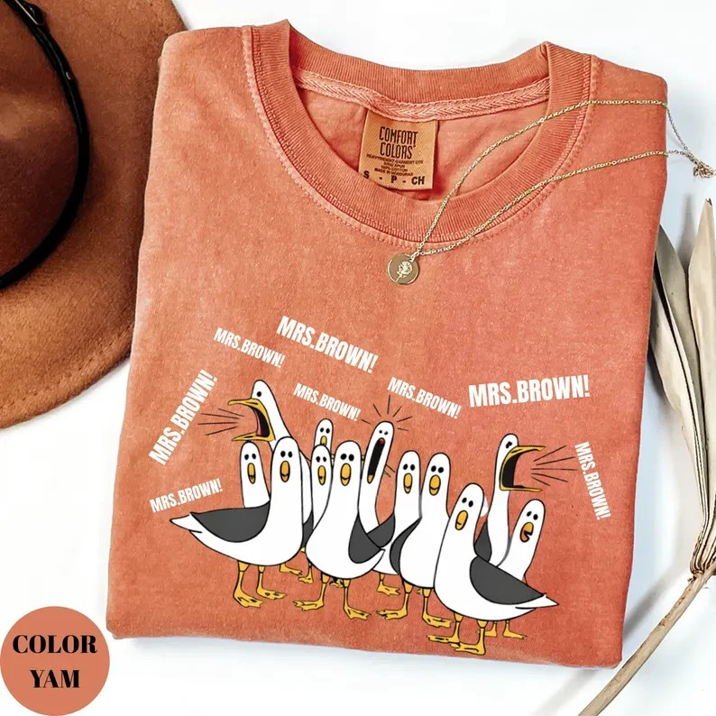 Custom Name Teacher Shirt Personalized Funny Seagull Back To School Graphic Tee